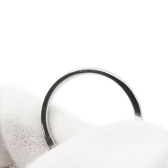 Van Cleef & Arpels Sweet Alhambra Ring, 12 diamonds totaling 0.08ct, 18K Whit... - Picture 7 of 12